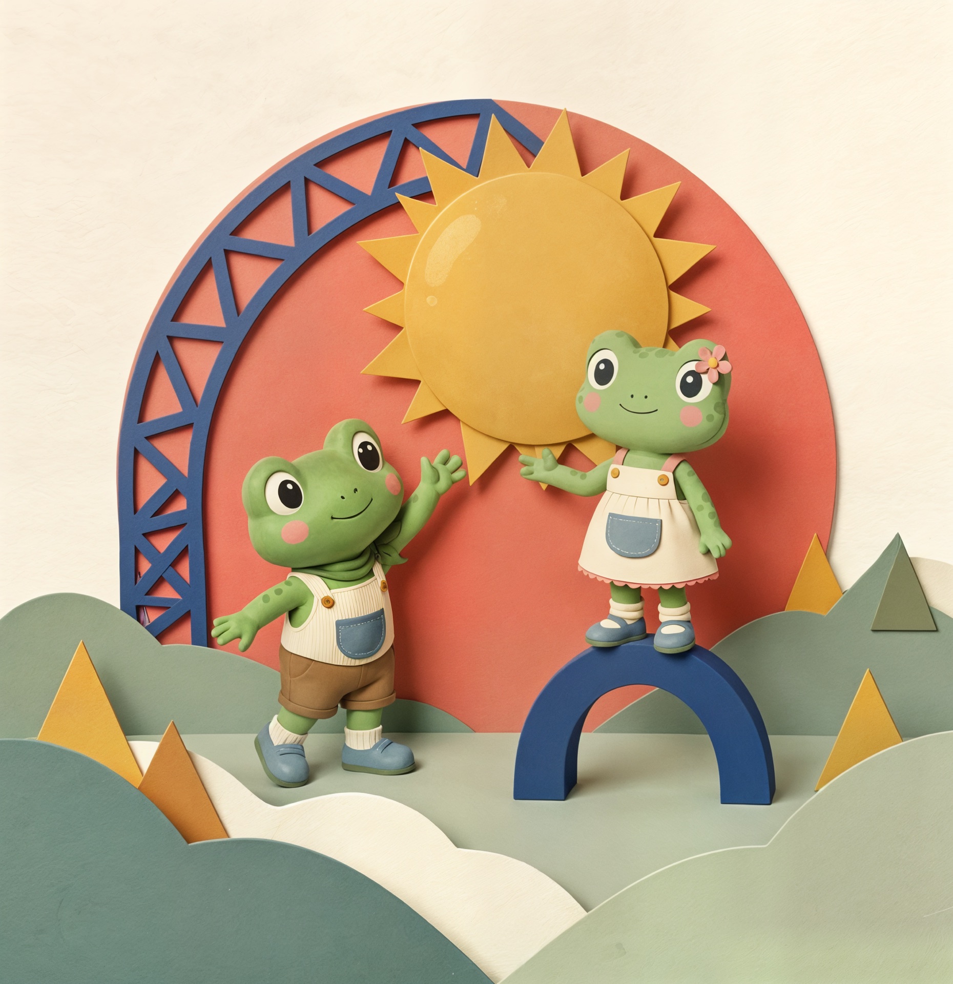 Miniloo brand world illustration